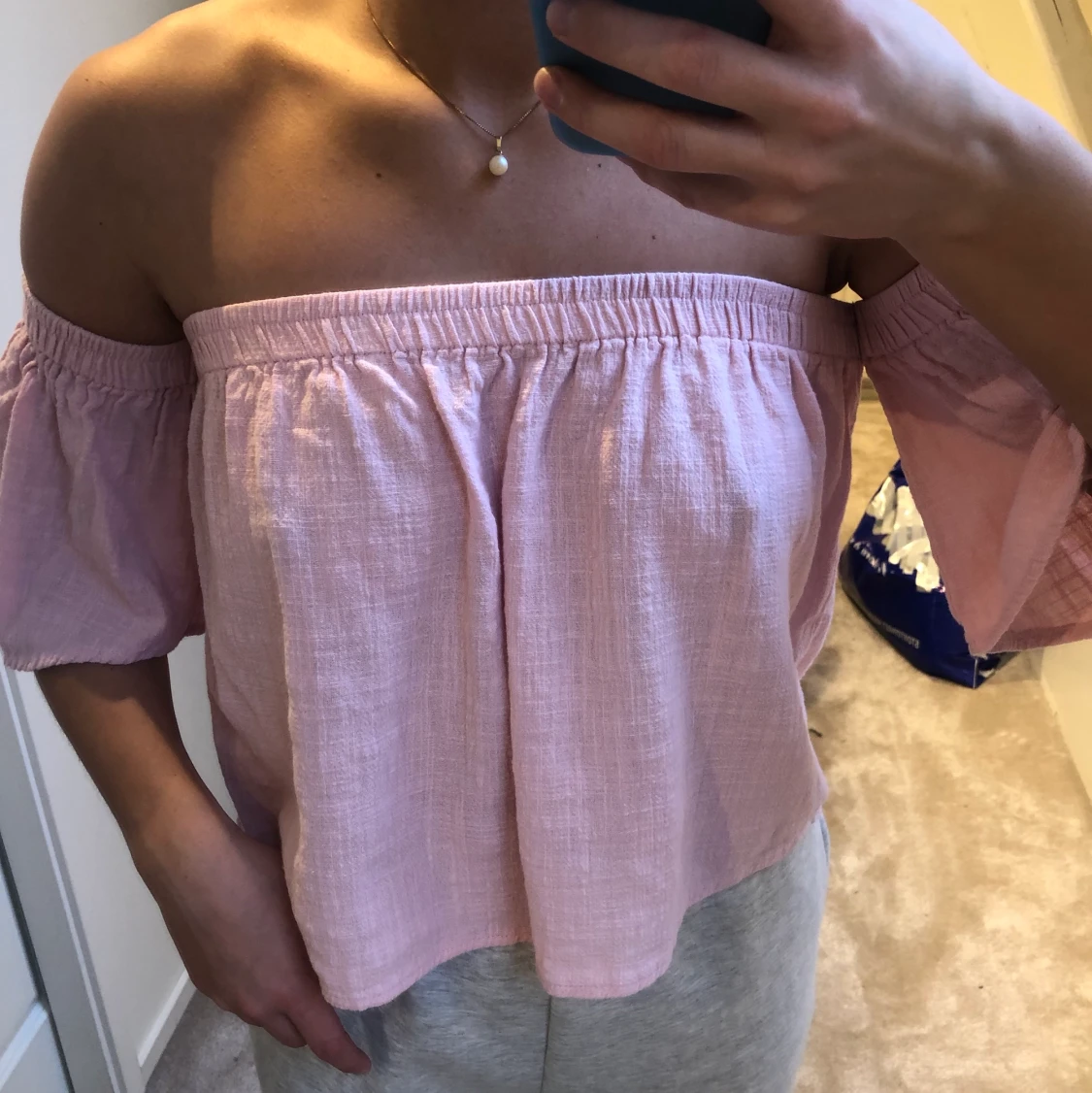 Offshoulder topp  - 90