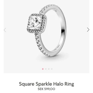 Pandora ring - Endast använd 1gång strl 48-52