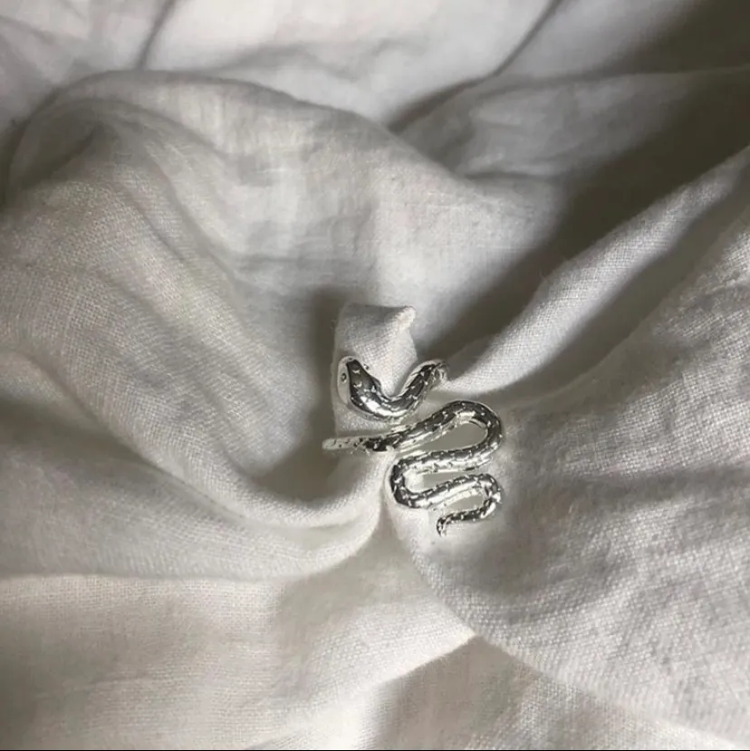 Skitcool snake ring, säljer den då den är lite för stor på mig 🥺 (lånad bild). Accessoarer.