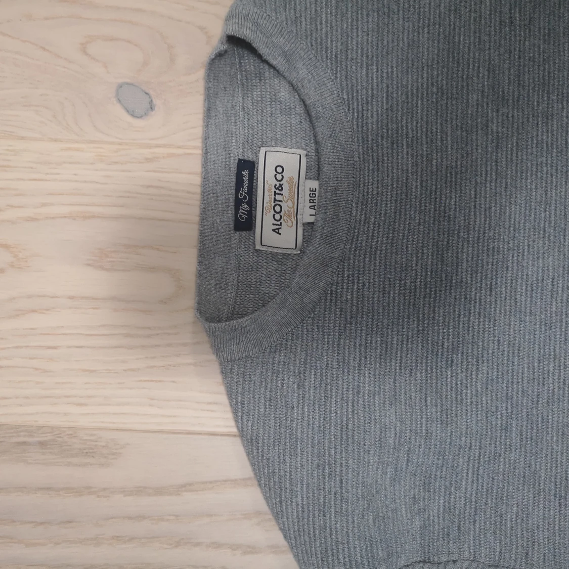 Alcott sweater light Grey size large (fit M) - 90