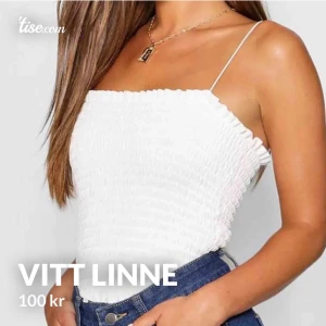 Vitt linne  - Ett supergulligt och bekvämt linne köpt på boohoo. Det är trendigt och passar perfekt till den kommande sommaren🤩 #linne 