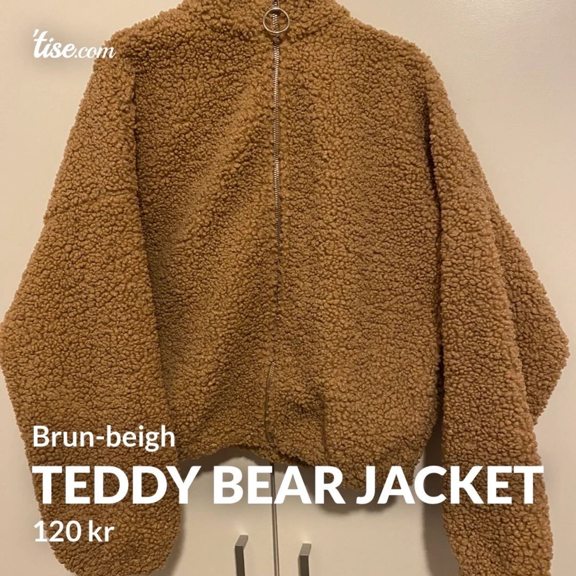 Teddy bear Jacket brun beige