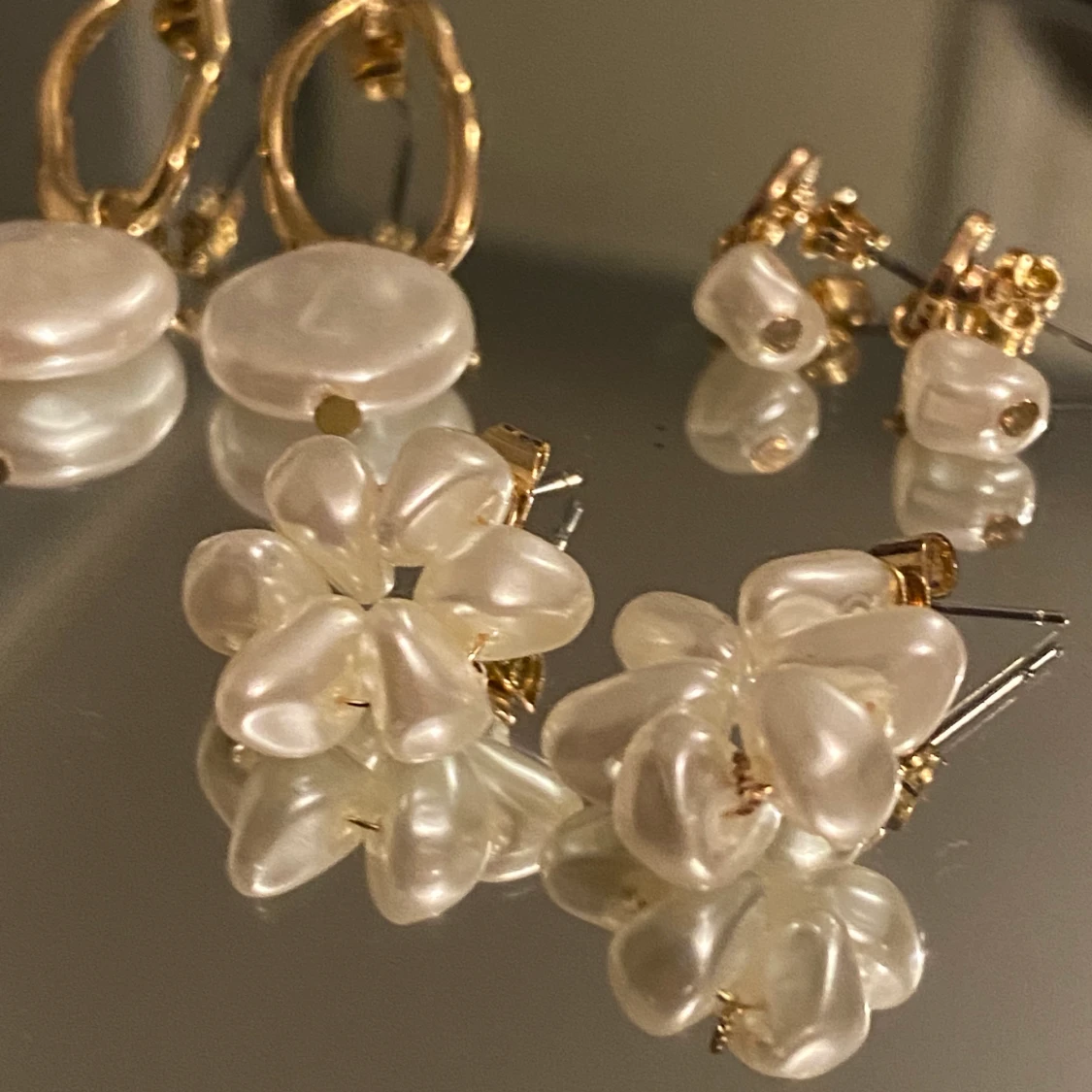 3 par örhängen  - 90