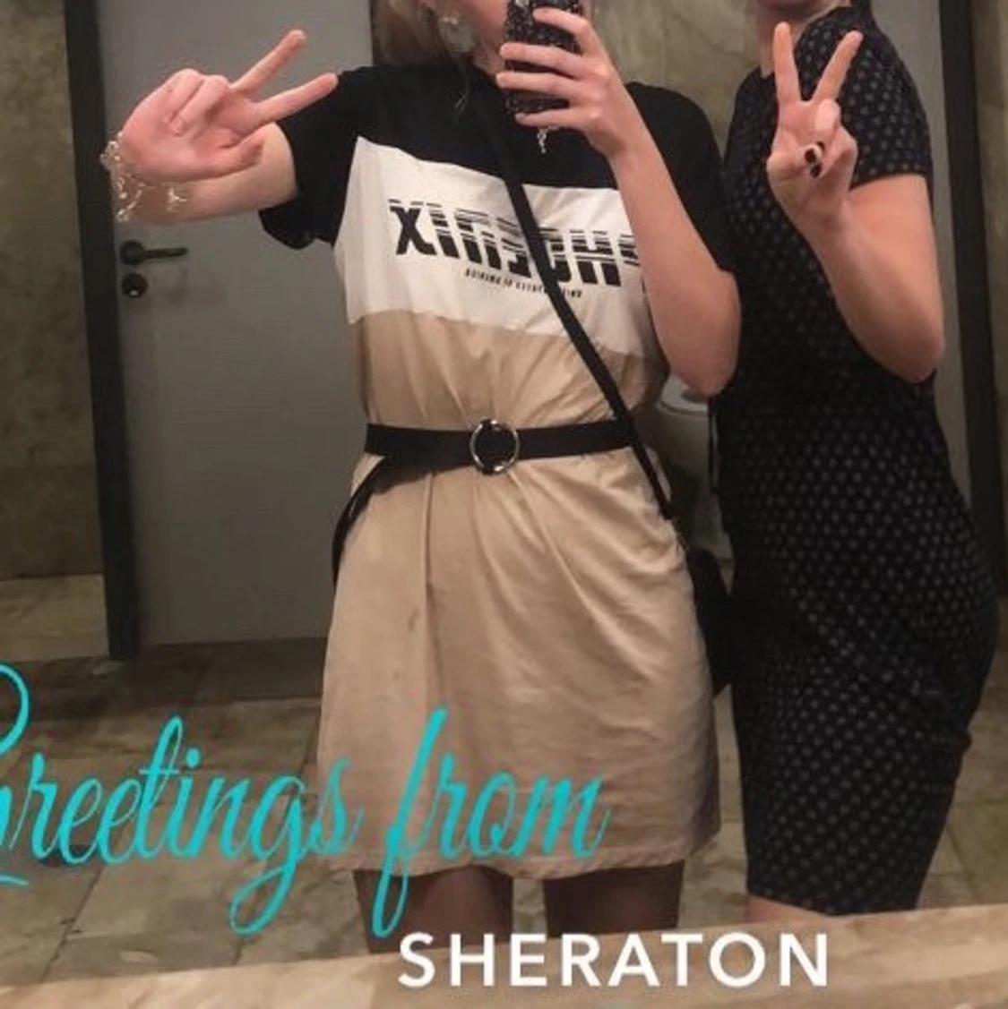 T-shirtklänning - 90