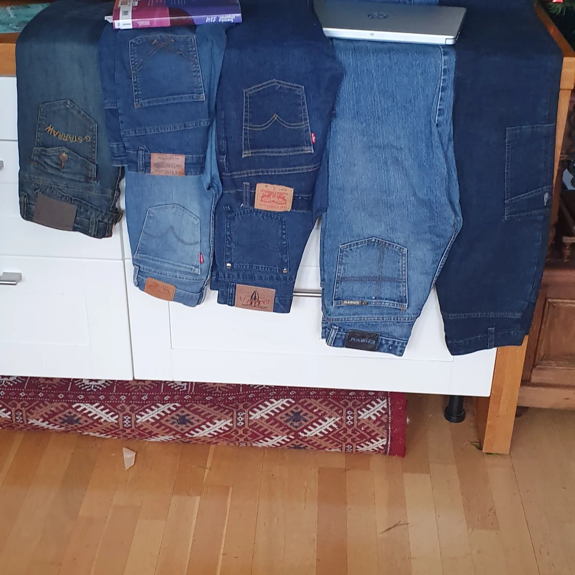 Vintage byxor G,star, Levi's,polo, Chevy och Lee byxor 