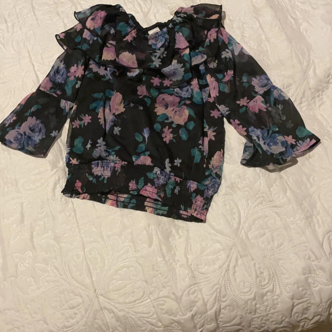 Söt blus svart☺️