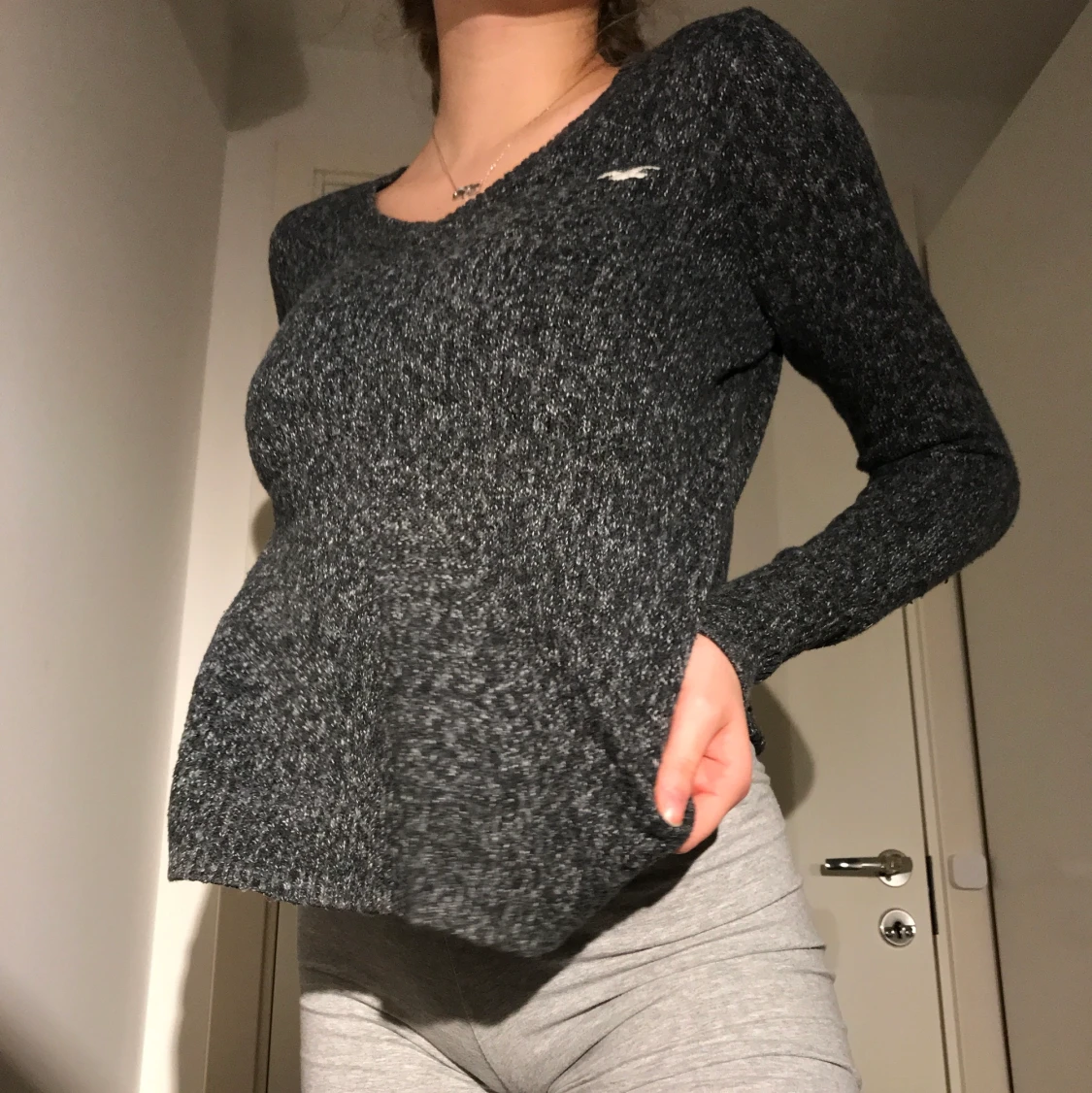 Holister stickadtröja XS-M