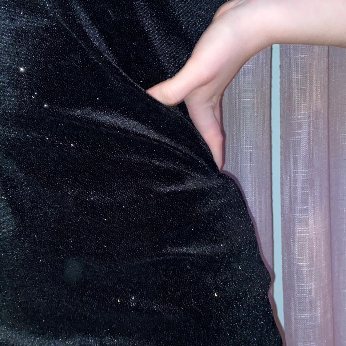 Svart glittrig klänning🖤 - 90