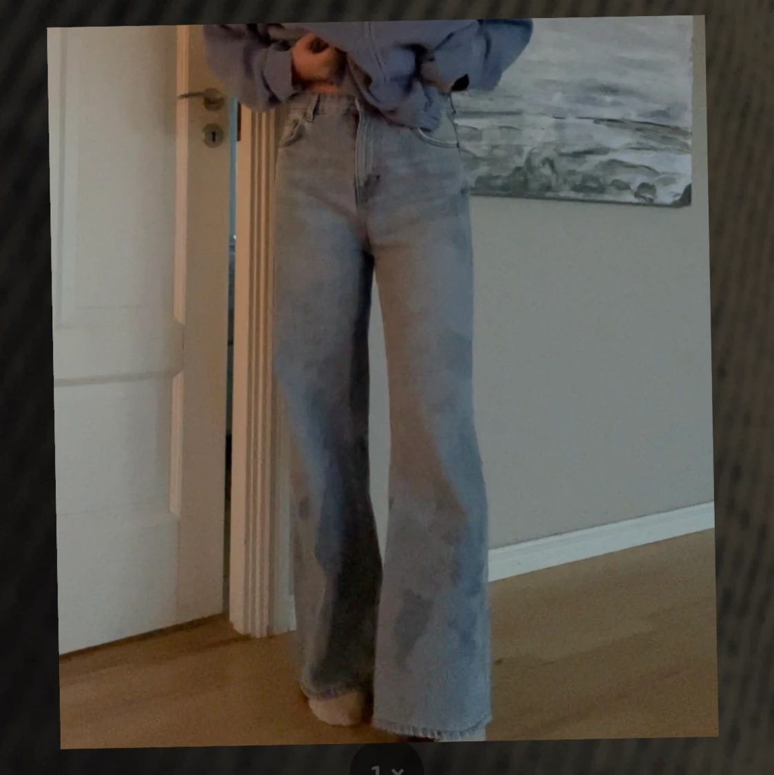 Weekday Ace San Fran Blue wideleg