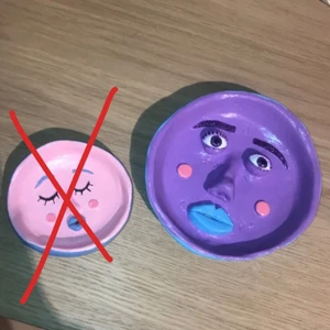 Handgjorda skålar av lera😌  - Coola och unika skålar som är gjorda av lera! Buda i kommentarerna!