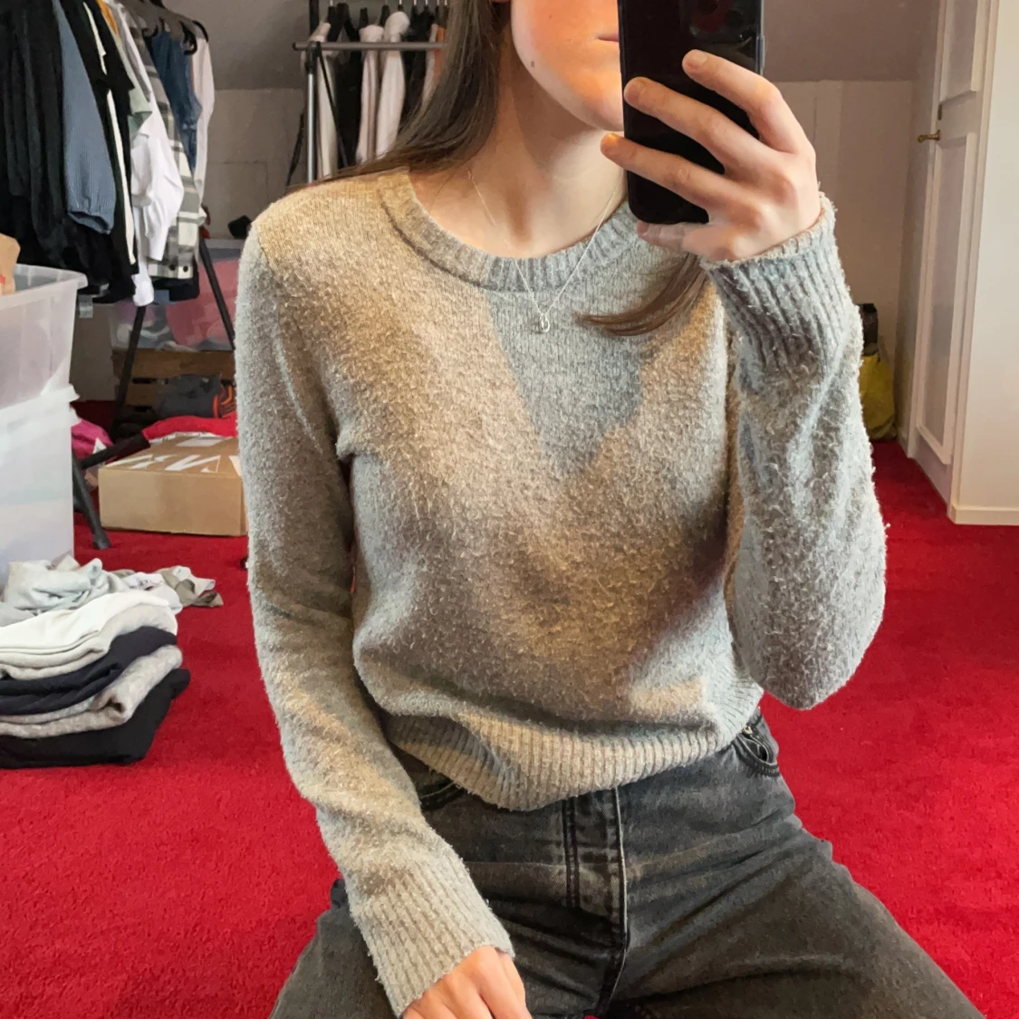 Tjocktröja från topshop - 90