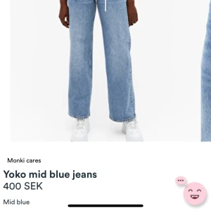Populära yoko-jeans från monki - Dessa är nu sålda men har ett par likadana i svart om nån skulle vara intresserad!