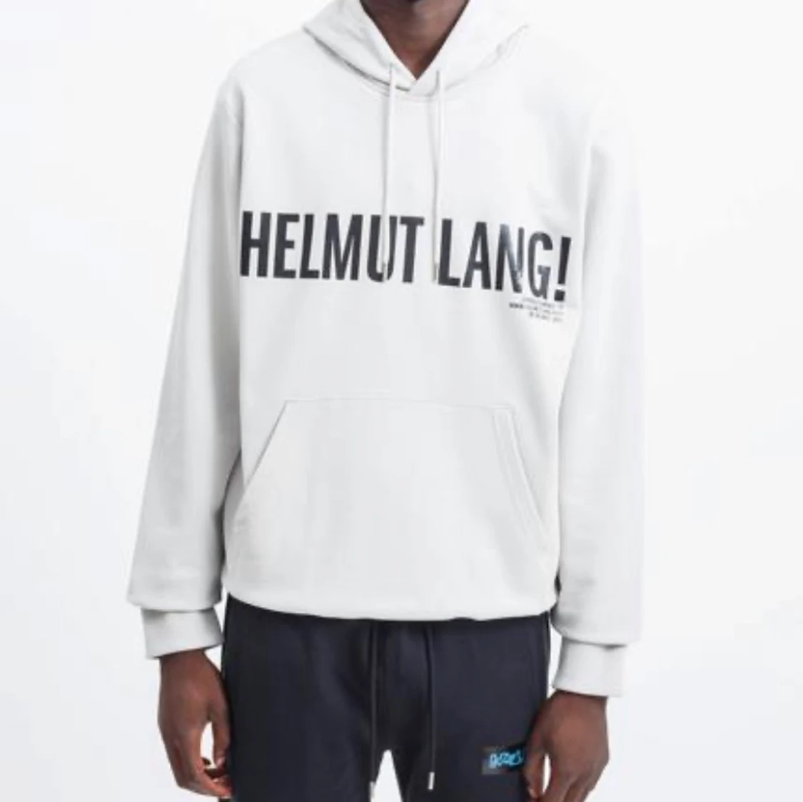 Helmut Lang Exclamation hoodie 