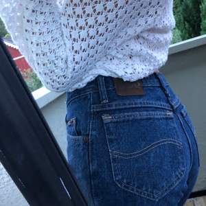 Lee jeans vintage blå långa och raka i modellen 