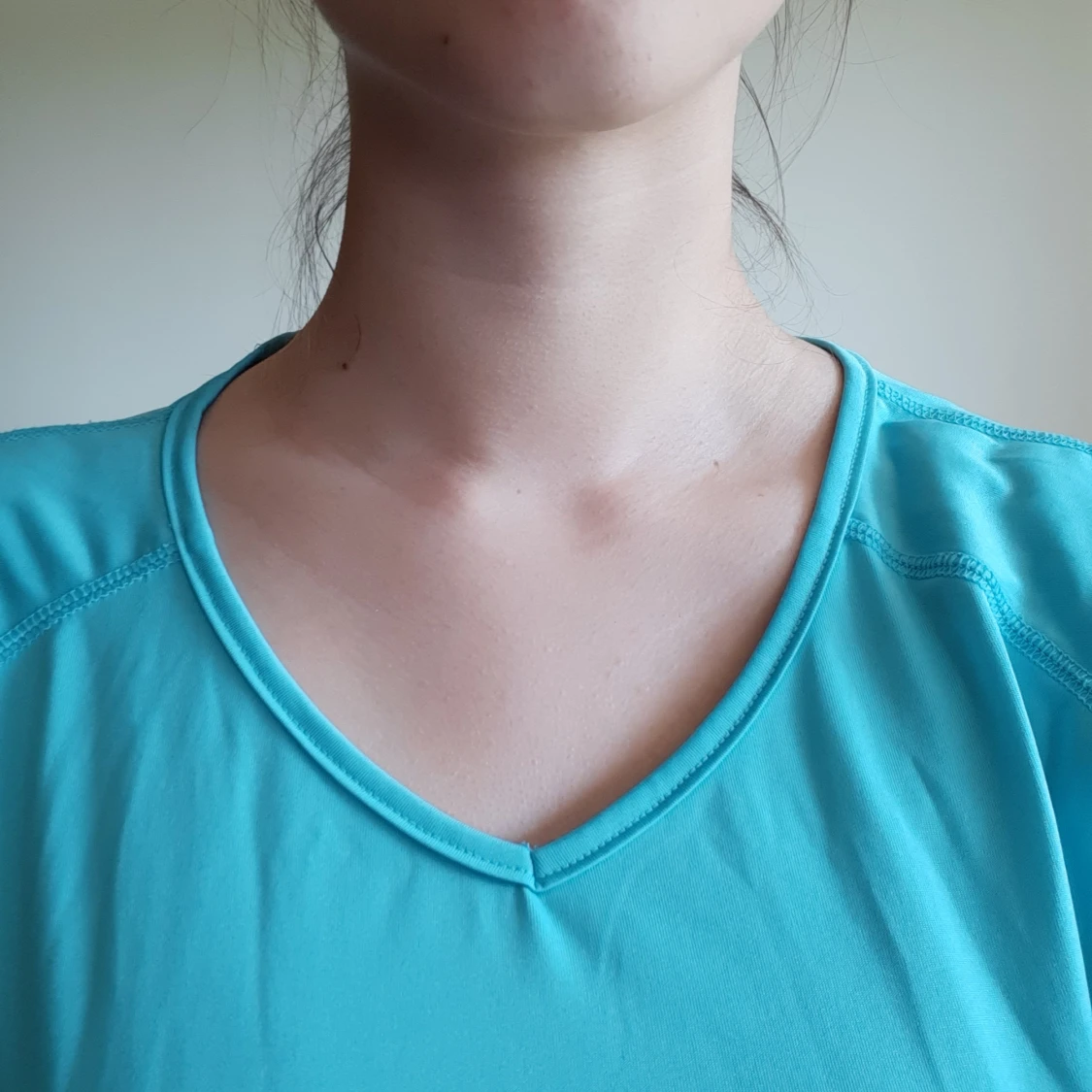 Ljusblå träningströja - 90