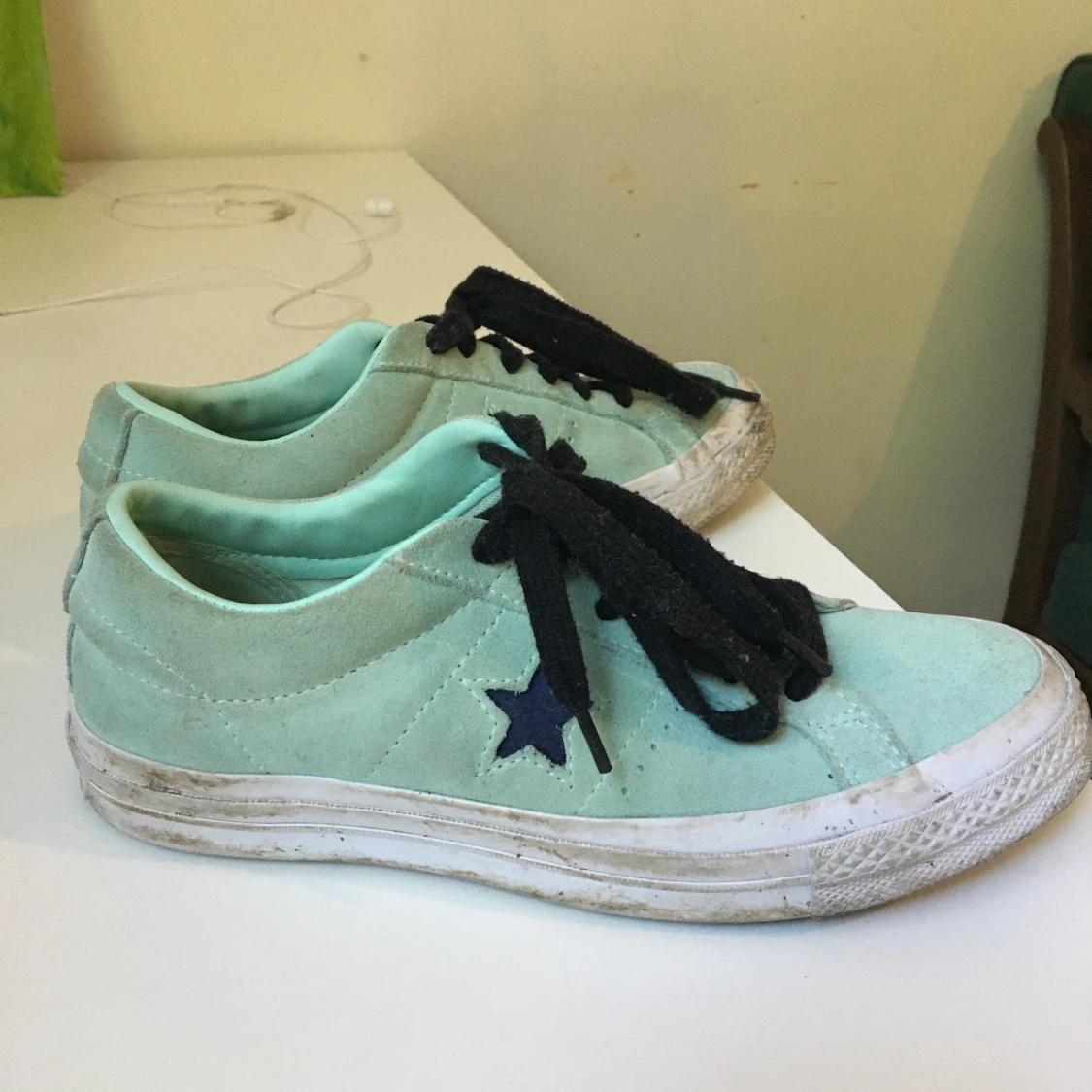 Converse one stat turkosa