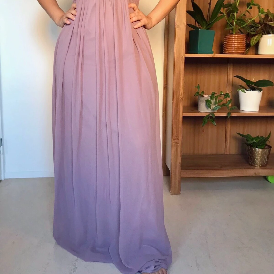 Lila klänning  - 90