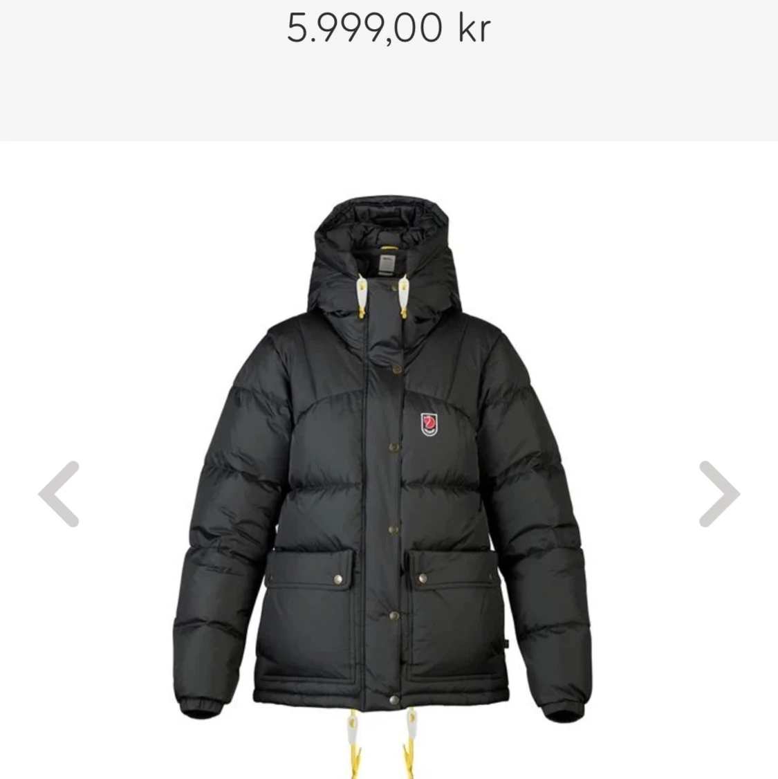 Fjällräven jacka strl S
