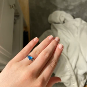 Ring med blått hjärta - Ring med blått 💙 