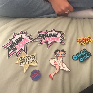 Tryck - Tryck som man stycker på kläder, skriv för pris!