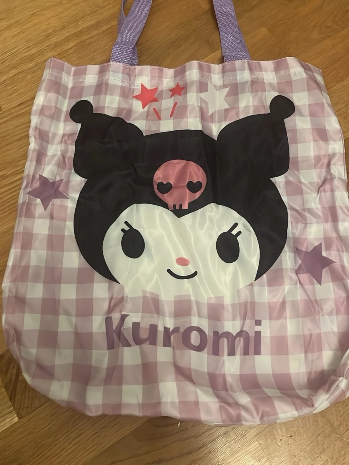 Kuromi shoppingväska i pastell - 1