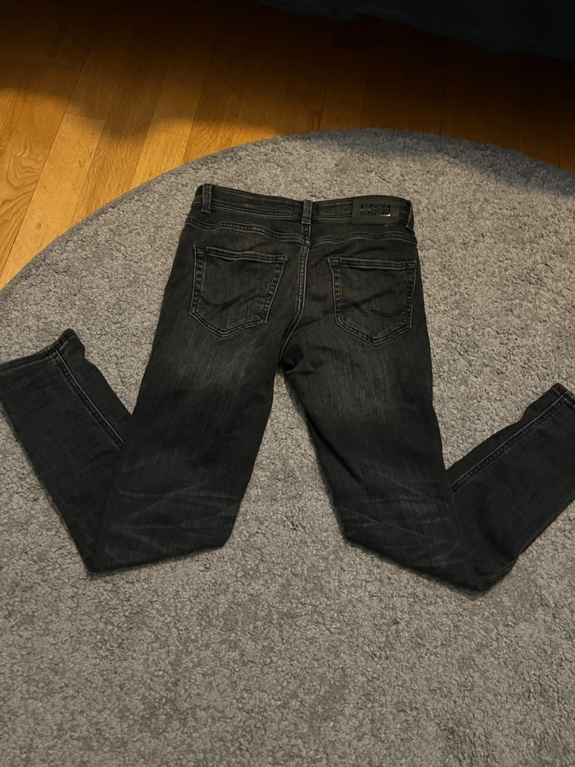 Svarta skinny  jeans från Jack & Jones - 1