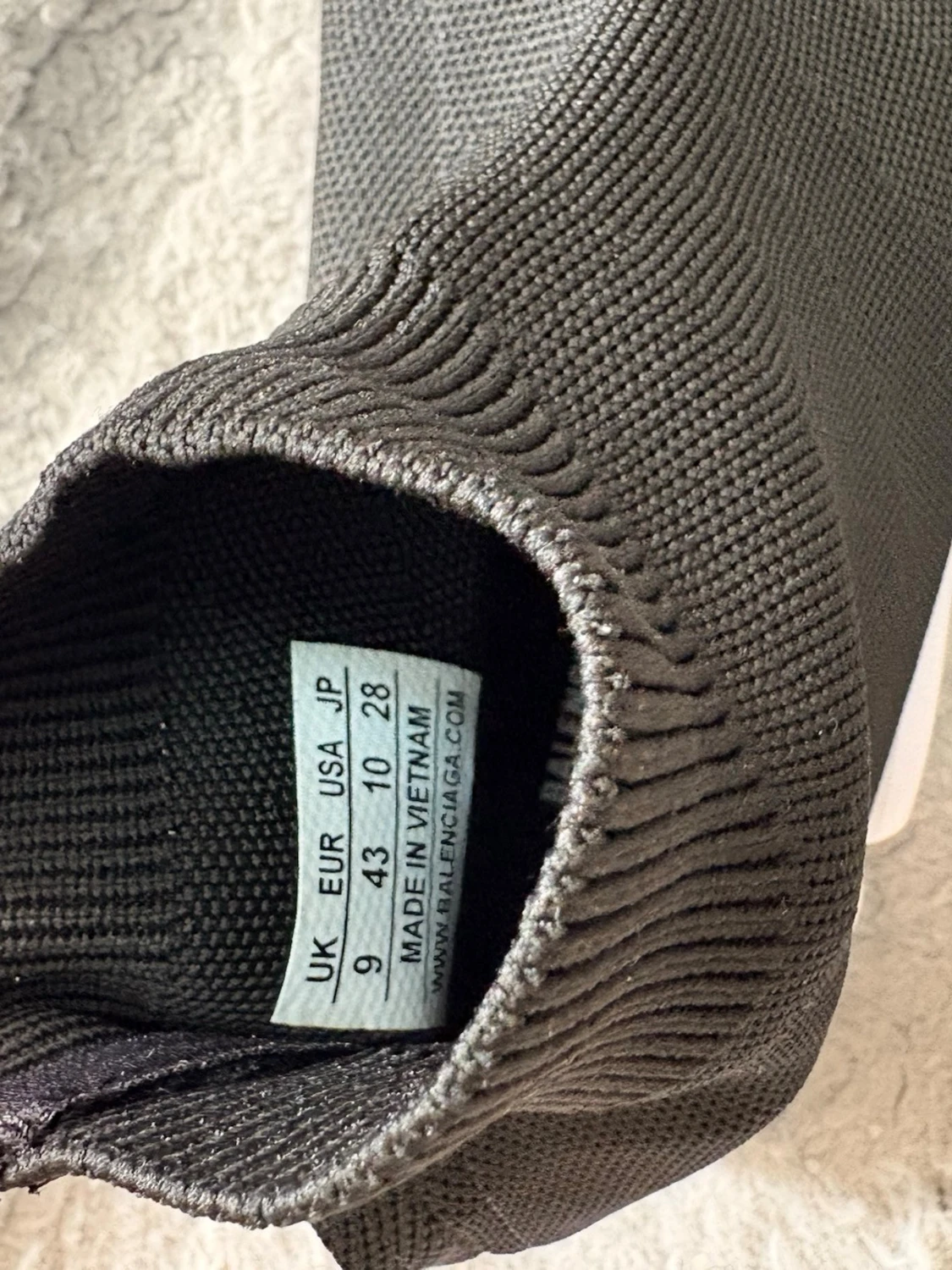 Balenciaga Speed Trainer svarta sneakers - 3