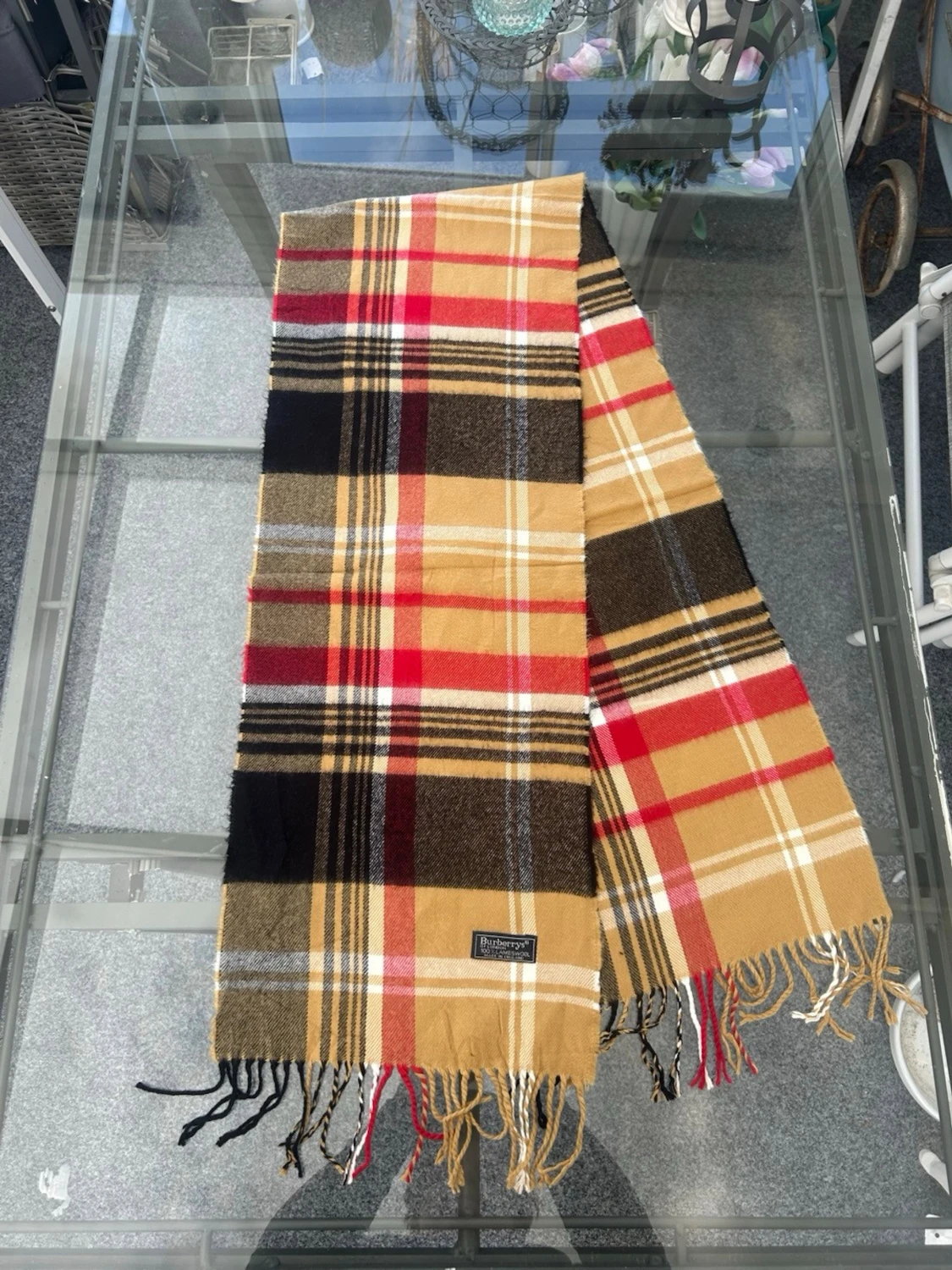 Burberrys vintage halsduk – Made in England - 2