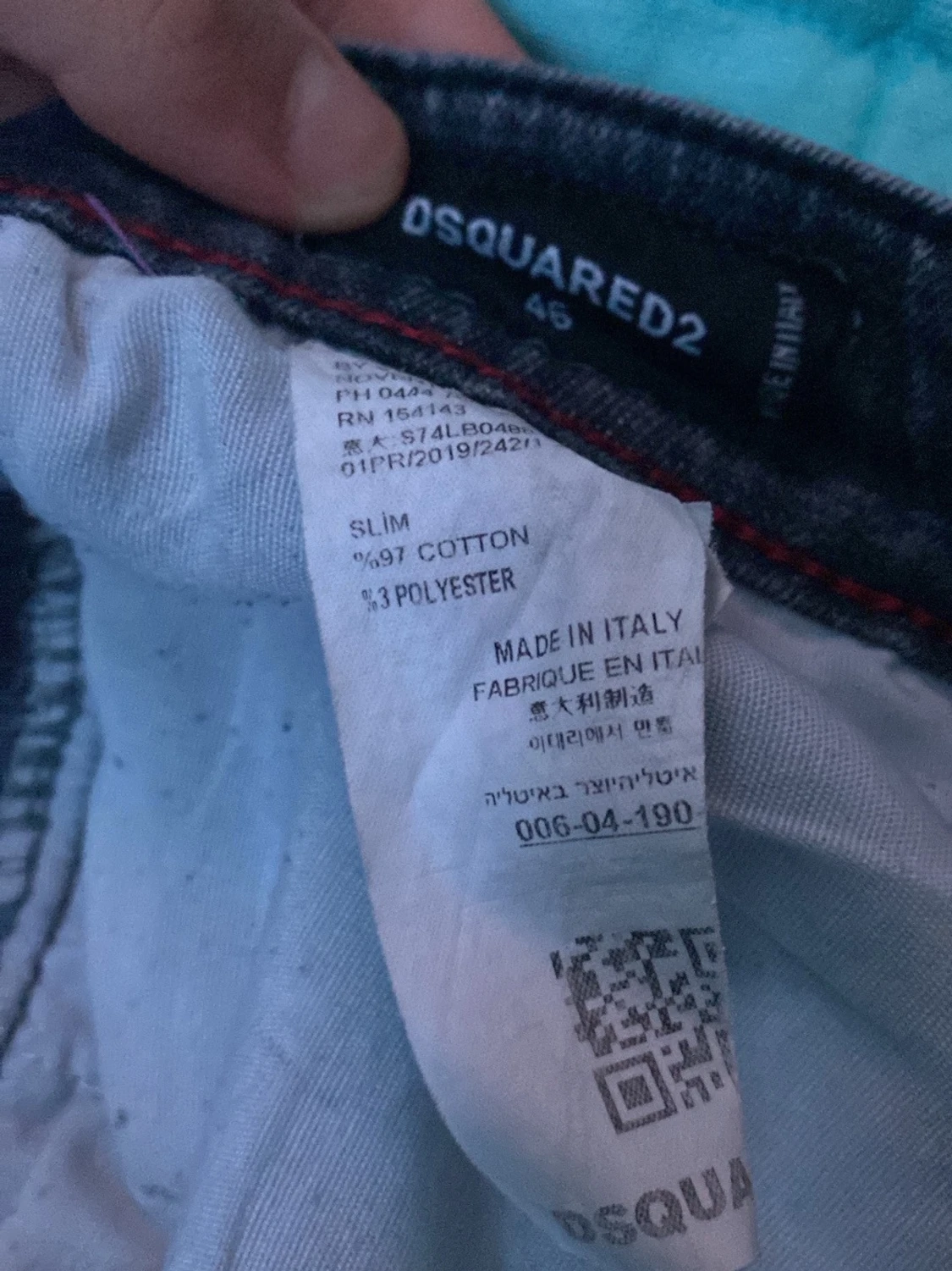 Dsquared2 jeans grå slim  - 3