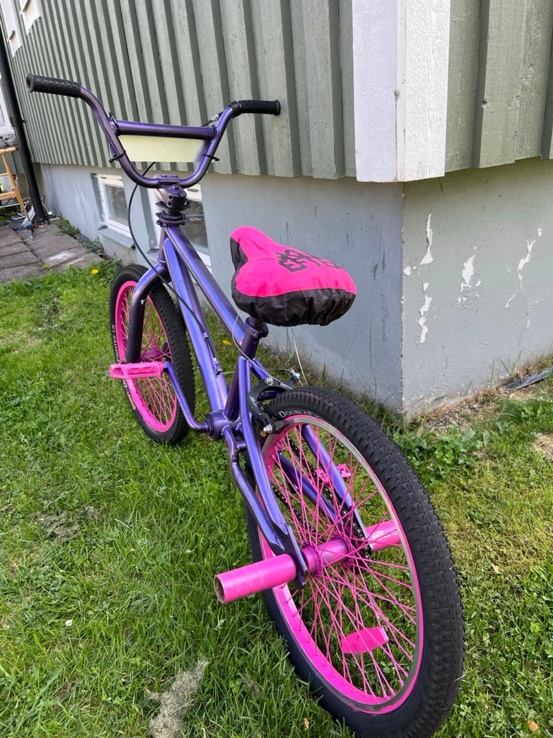 Lila och rosa BMX-cykel - 2