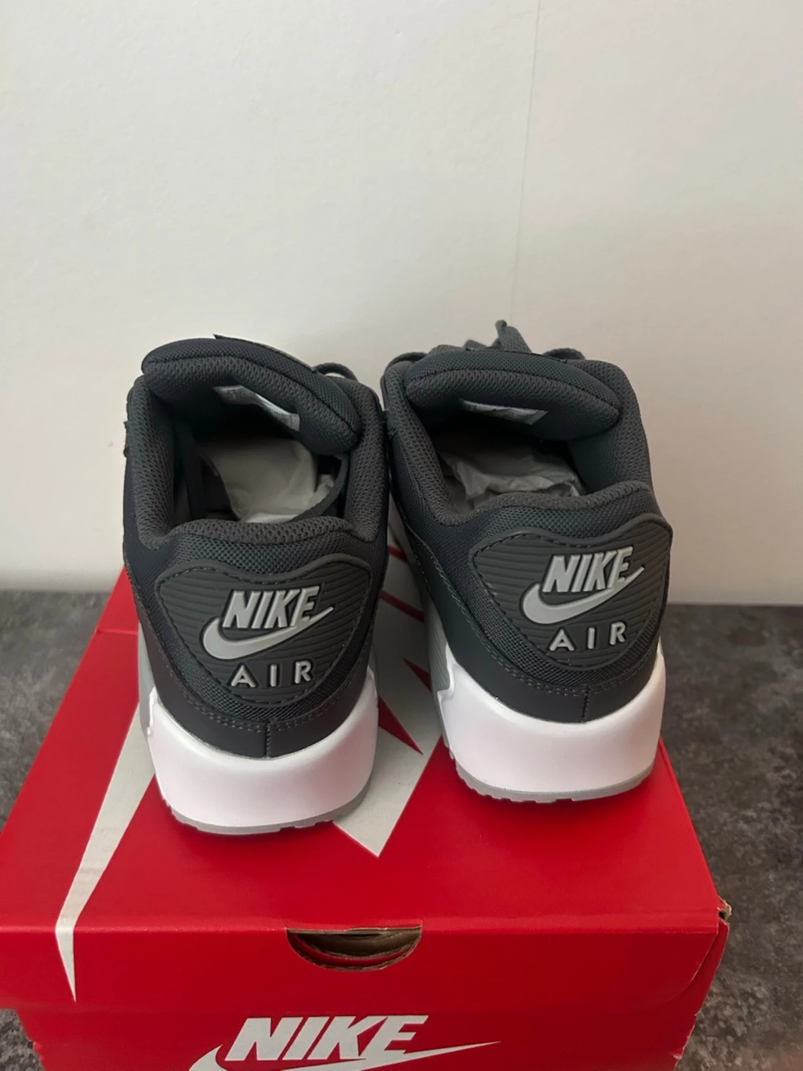 Nike Air Max 90 grå/blå sneakers - 3