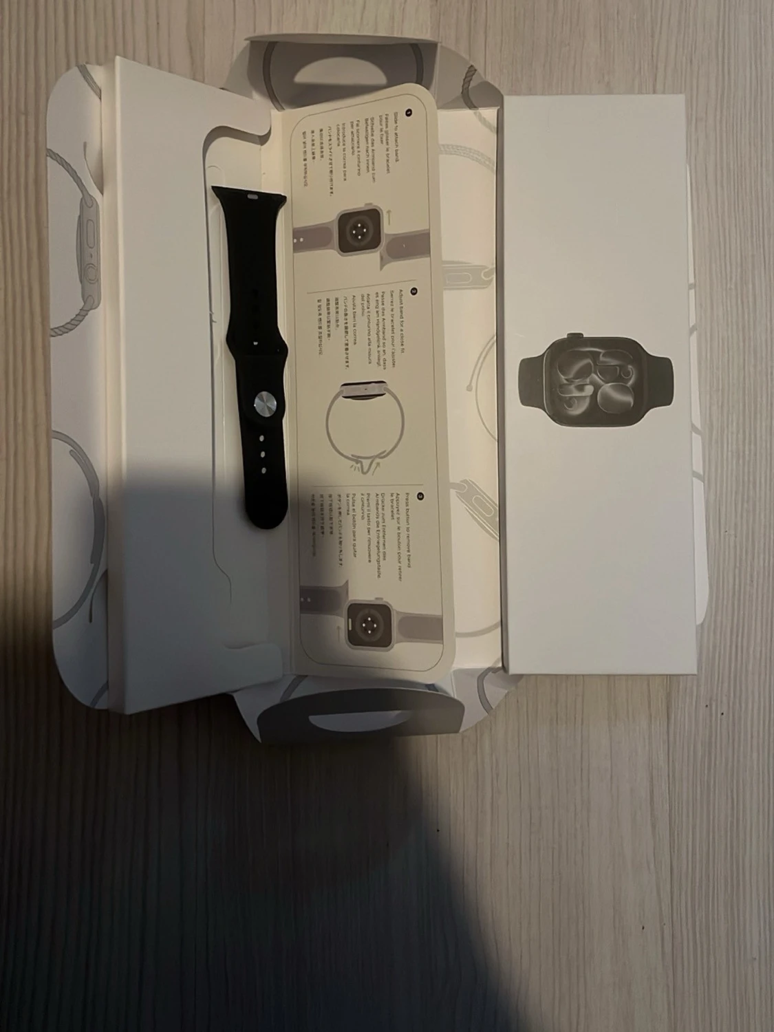 Apple Watch svart sportband - 2