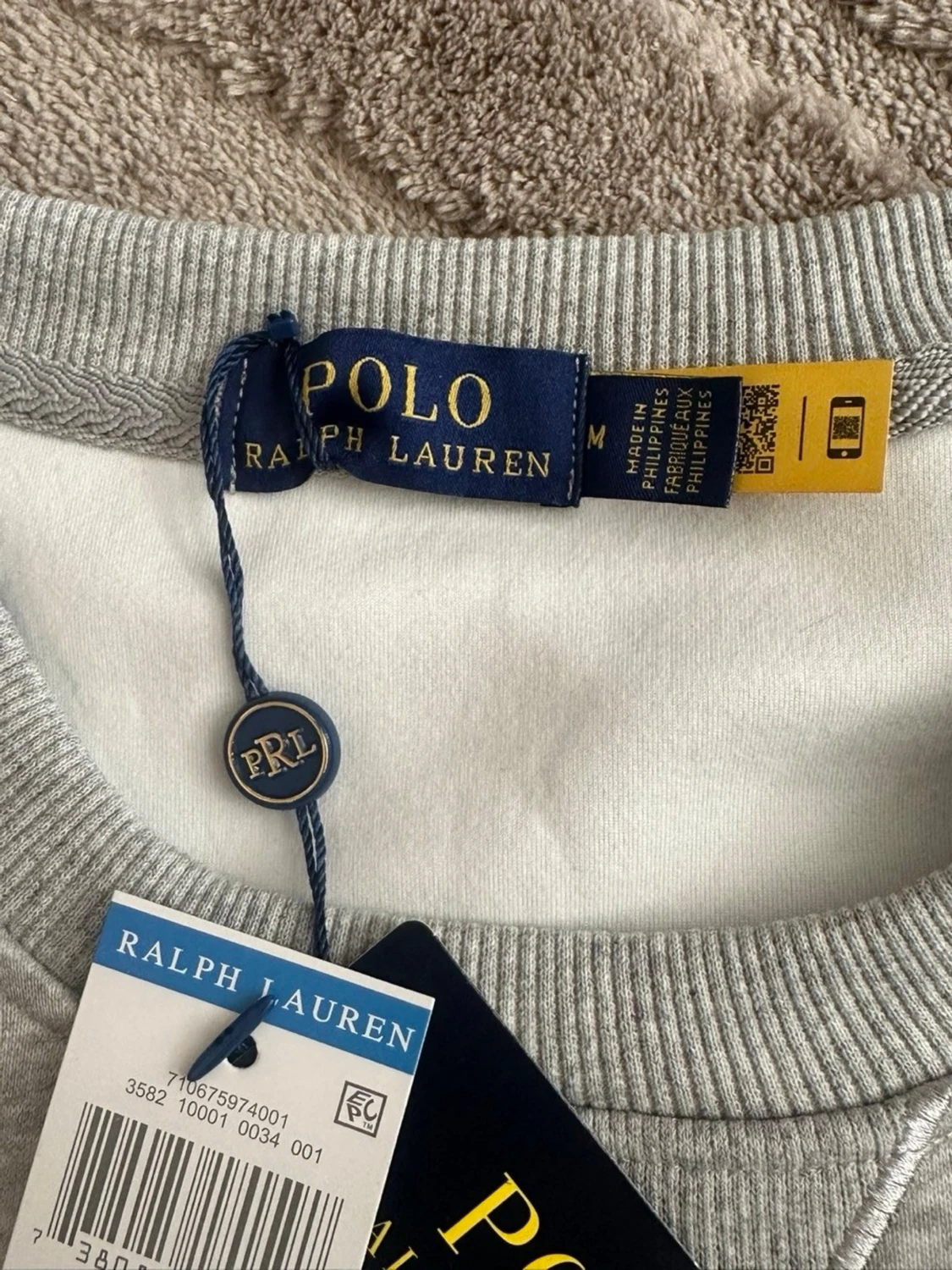 Grå sweatshirt från Polo Ralph Lauren - 3