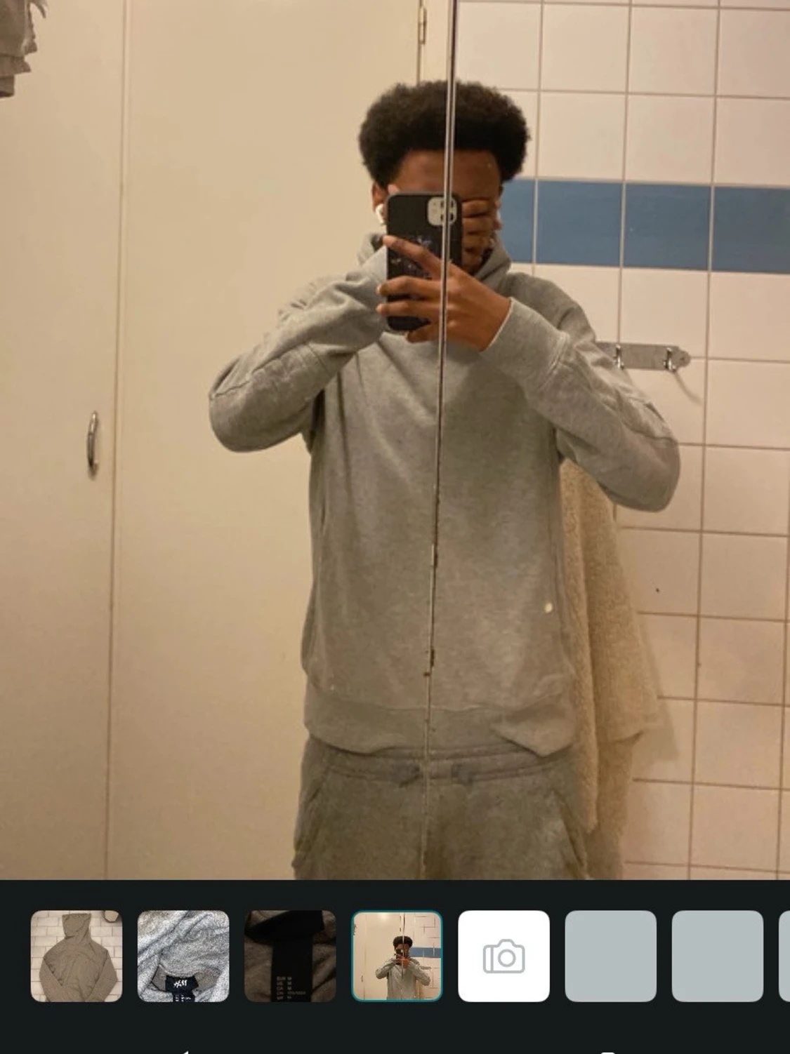 Beige hoodie från H&M - 2