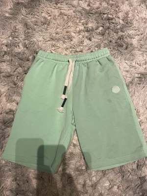 Mintgröna shorts - Snygga mintgröna shorts. Moncler märket på shortsen har försvunnit 