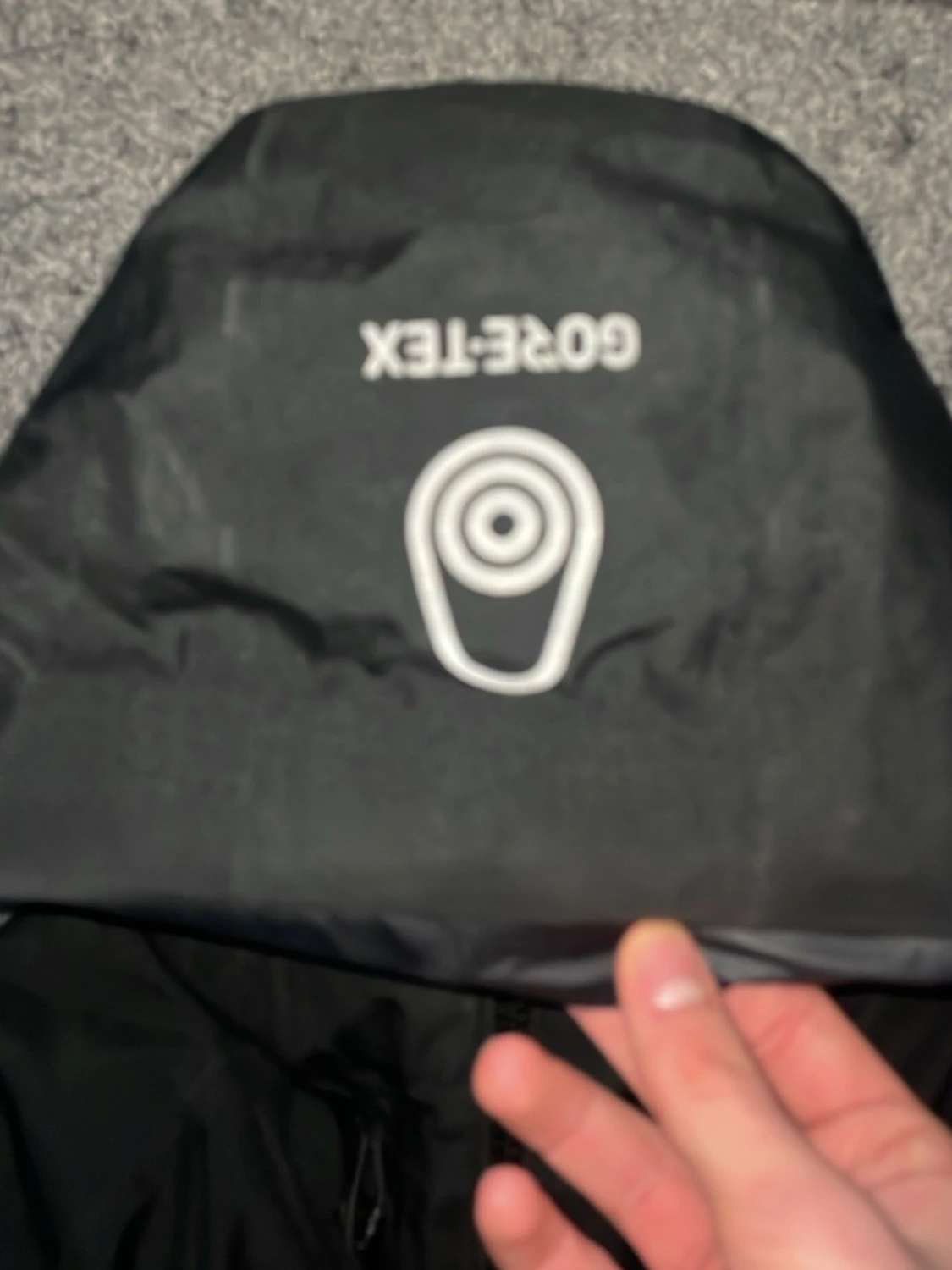 Svart vindjacka från Sail racing med tryck - 2