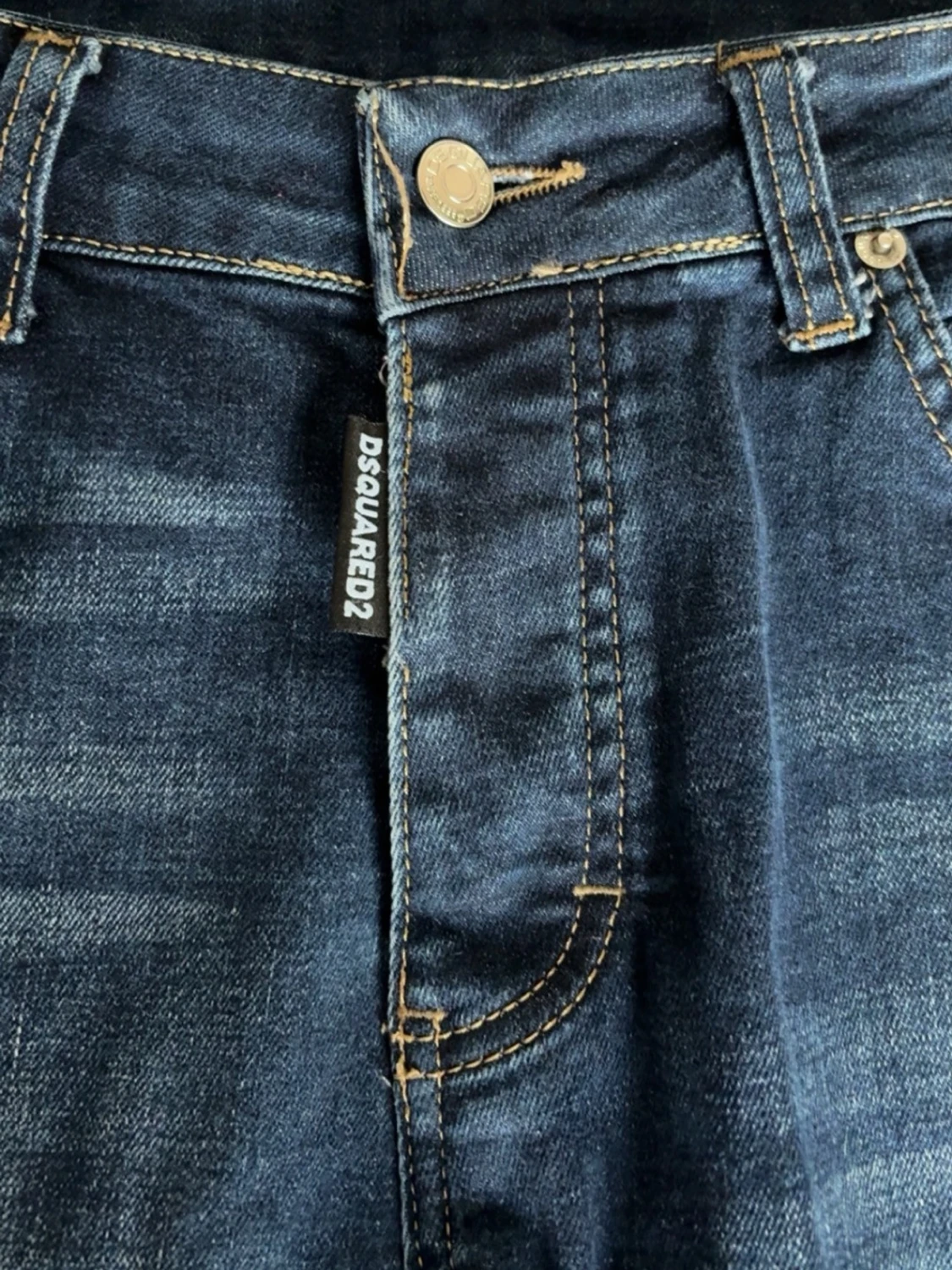 Blå jeansshorts från Dsquared2 - 1