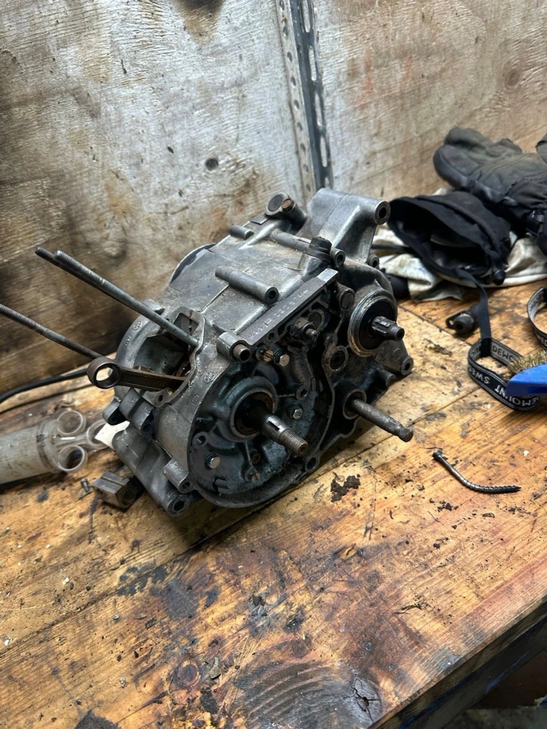 Motordel till Yamaha moppe - 4