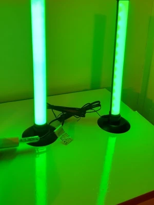 Ny-RGB+IC Smarta LED-Ijusramp - Smarta LED-ljusramp, RGB+IC-ljusramp för rum, 16 miljoner färger och 213 förinställda lägen för spelbelysning, fjärrkontroll och appkontroll, dynamisk  musiksynkroniseringsläge för TV, USB-driven stämningsbelysning 2 st/set