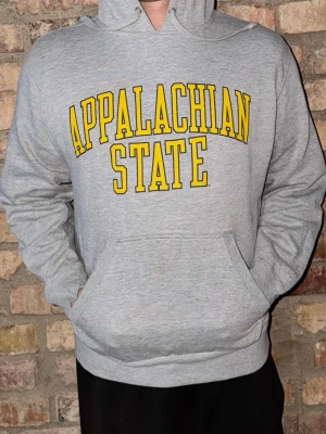 Vintage USA Appalachian State Hoodie - Gear for Sports - Boxy 90s - 90s USA college hoodie. Bra vintage skick utan fläckar eller hål. Bud är välkomna.   Size M  Bröstvidd - 53 cm Längd - 66 cm