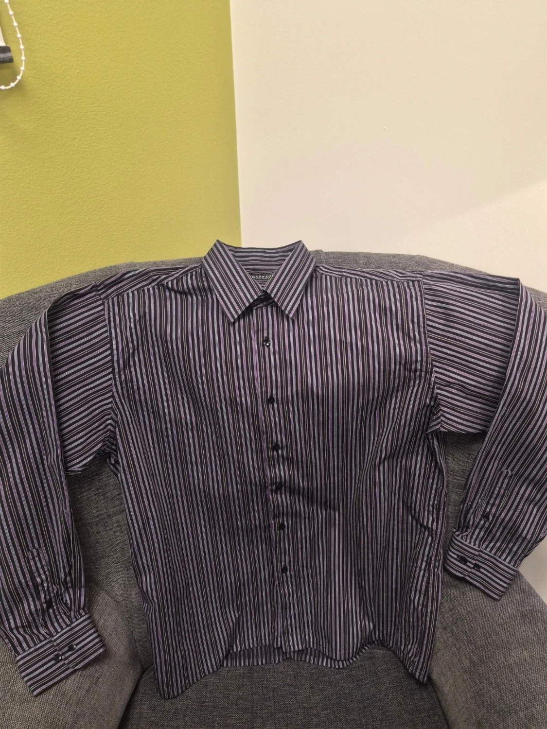 VINTAGE randig skjorta från Rappson XL - 1