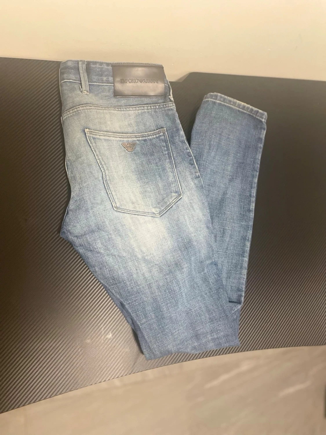 Blå jeans från Emporio Armani