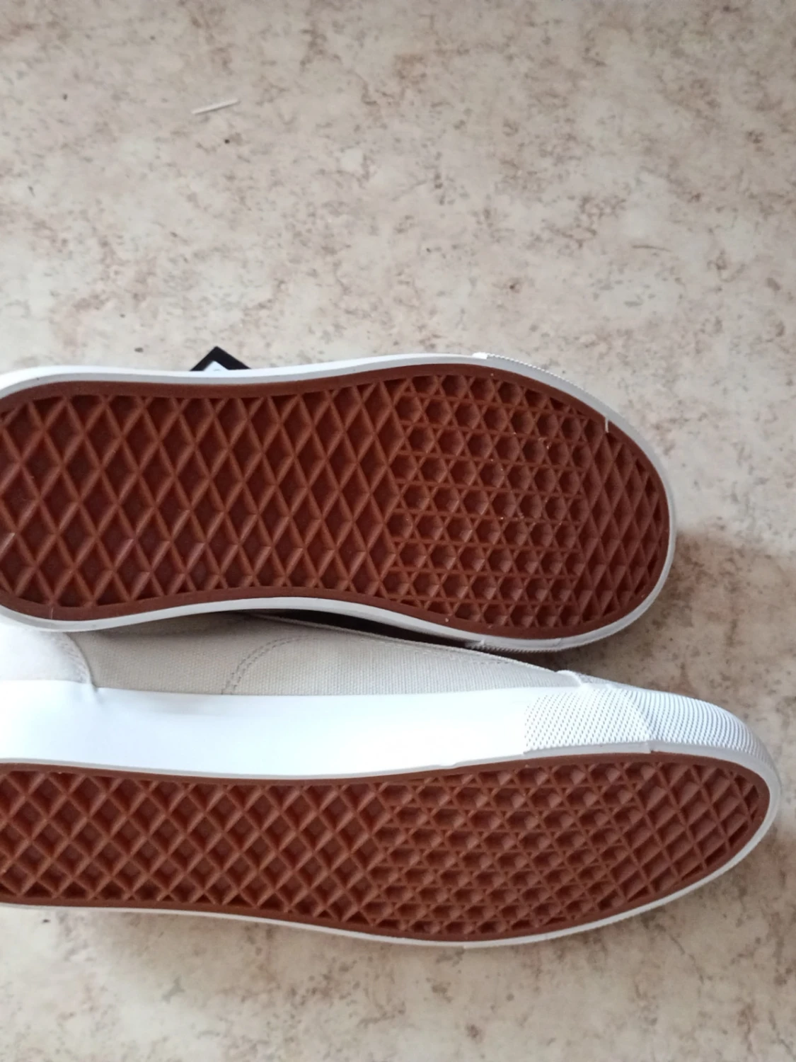 Damskor Beige canvas sneakers från EXANI stl 39  - 1