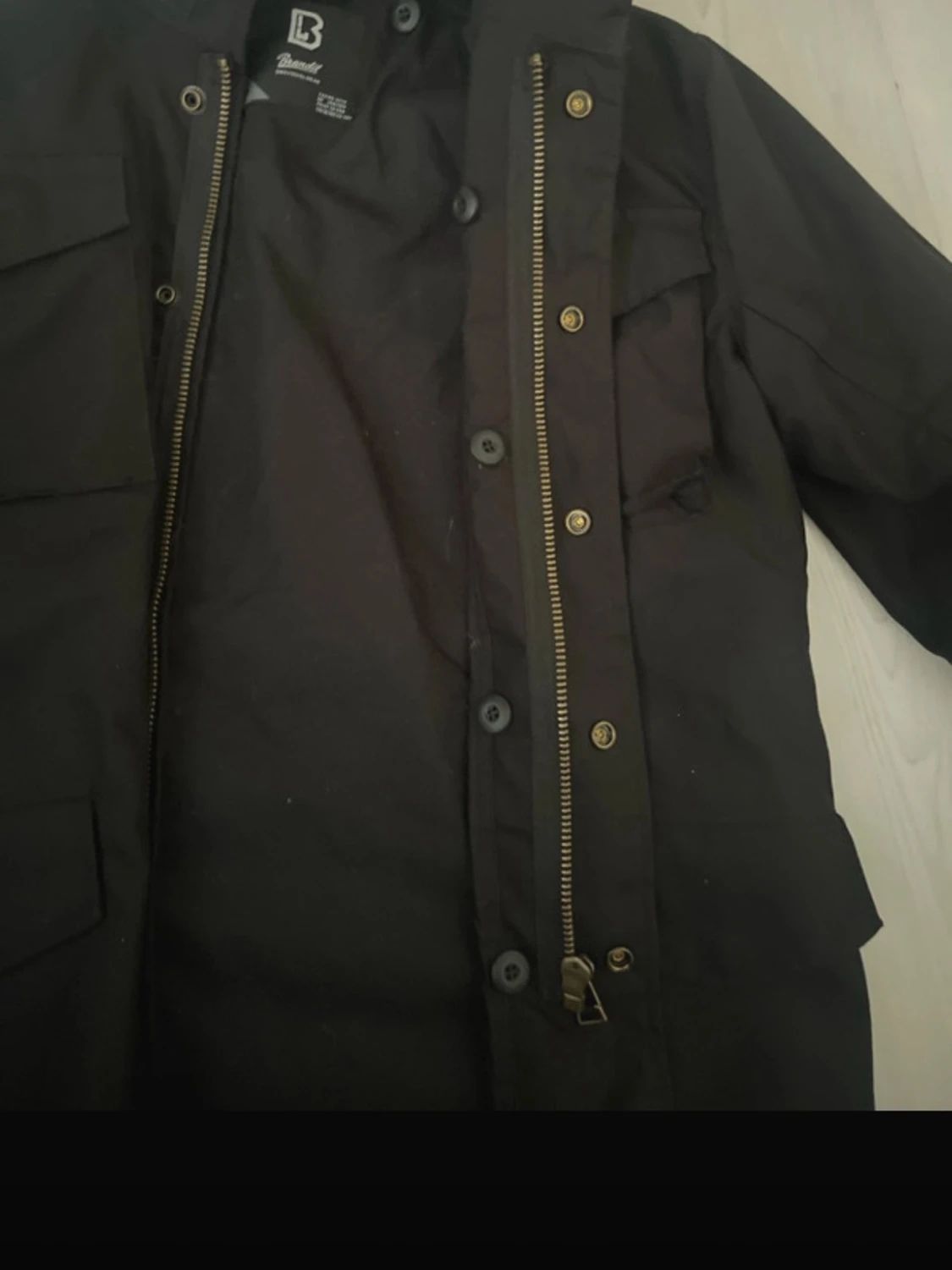 Svart fieldjacka från Brandit - 2