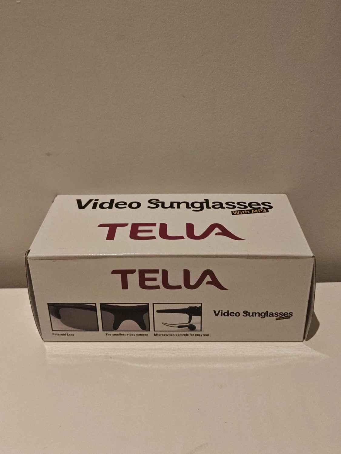Smart Video Recording Sunglasses med MP3 och Kamera - 3