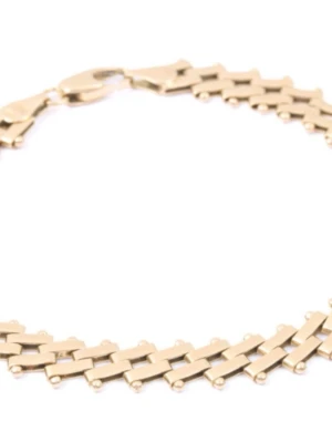 Guld länk 18k. 10,7 gram - 19cm. 18 karat. 10,7 gram. Stämpel och kvitto finns
