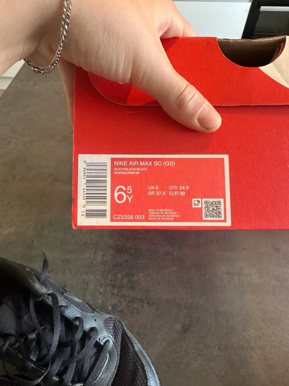 Svarta Nike Air Max sneakers - 3
