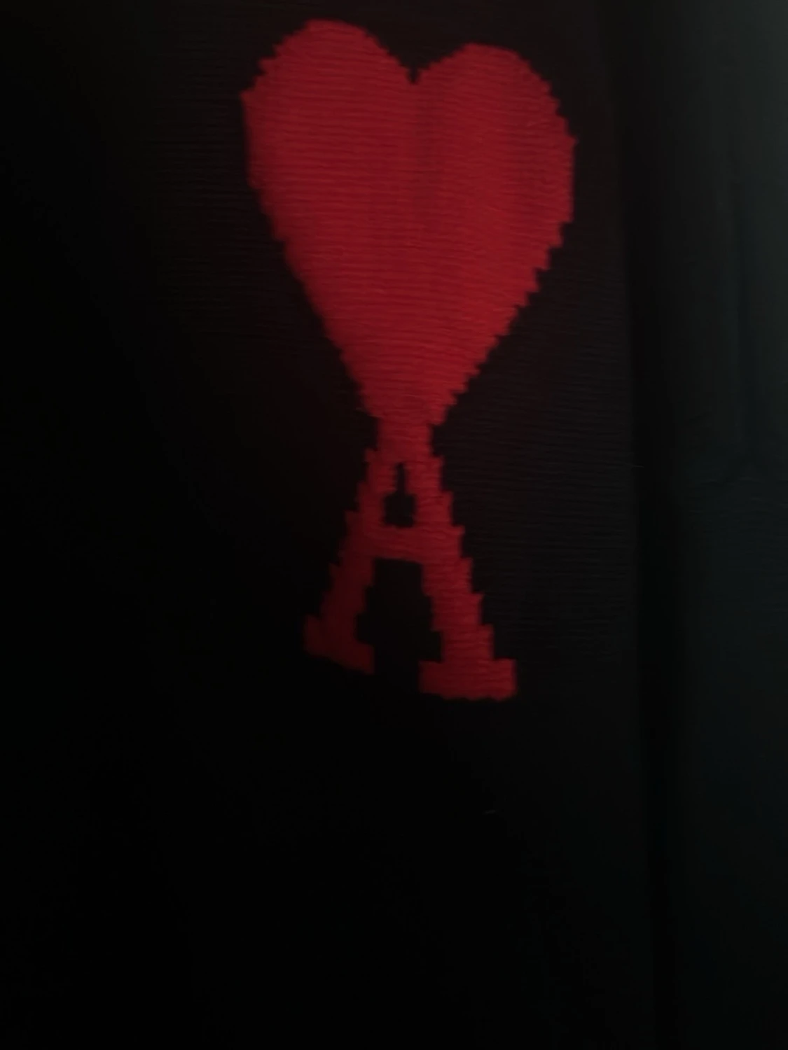 svart Ami sweatshirt  - 1