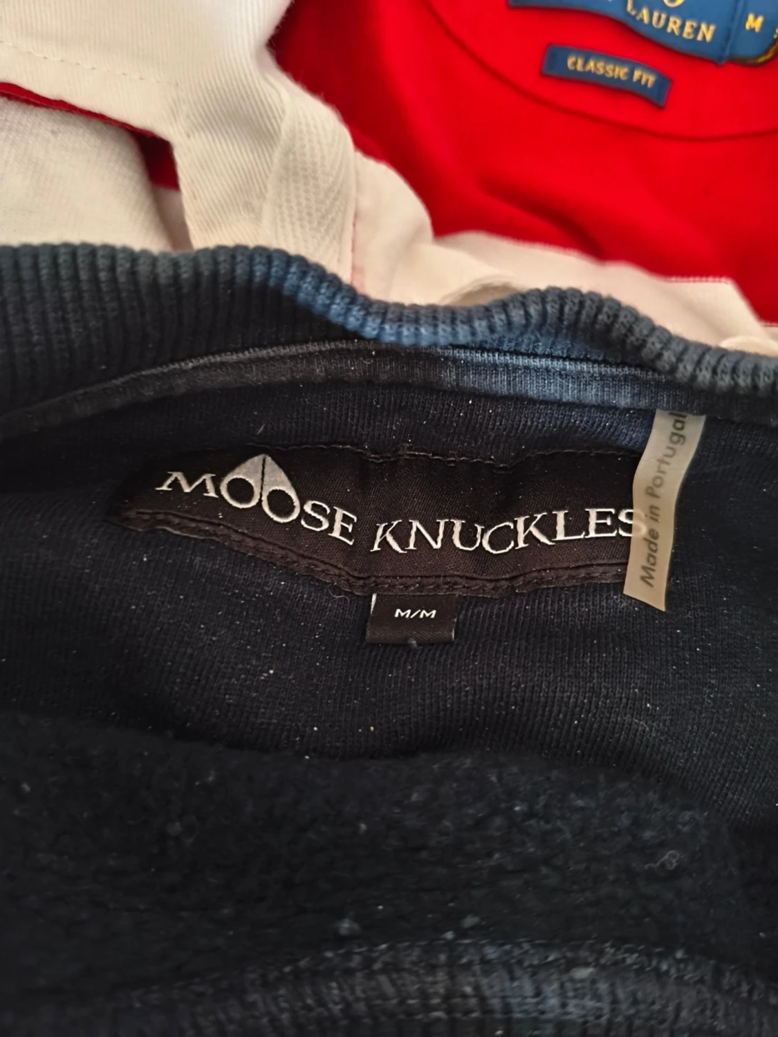 Svart sweatshirt Moose Knuckles - 1