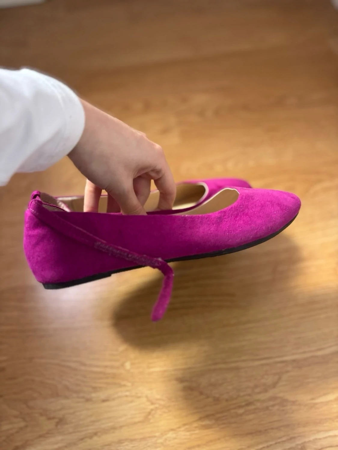 Lila ballerinaskor - 1